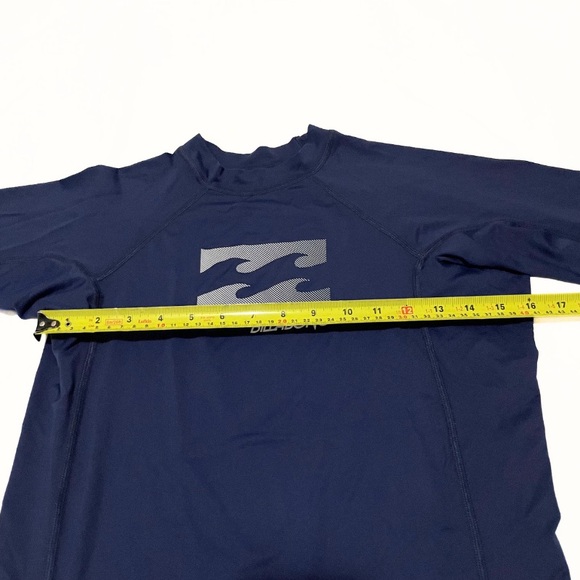 Billabong Sunshield UPF50 Rash Guard - Navy, Size Large Navy Blue - Picture 6 of 7